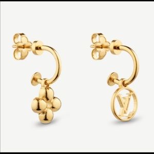 Authentic Louis Vuitton Blooming Earrings